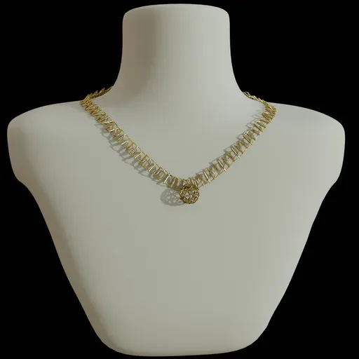 Gold pendant