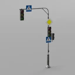 Urban traffic light