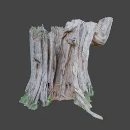 Large Wood Tree Stamp