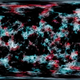 Nebula in Deep Dark Space