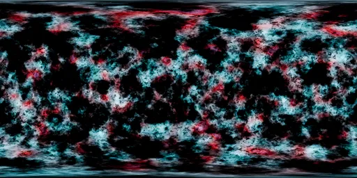 Nebula in Deep Dark Space