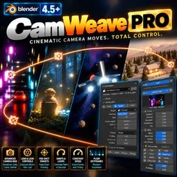 CamWeave Pro - Cinematic Camera Moves, Rigs & Film Looks
