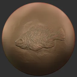 ER_Fossil Brush- Fish
