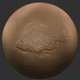 ER_Fossil Brush- Fish
