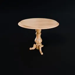 Vintage Round Table