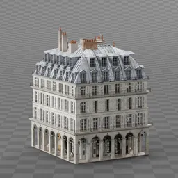 Paris 18th Century Building