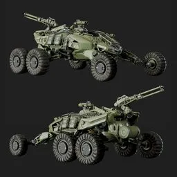 Military Combat Rover