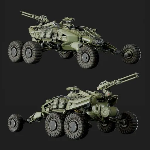 Military Combat Rover