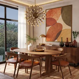 Warm Dining Room