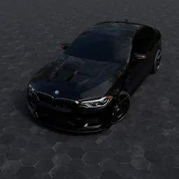 Bmw M5 F90 (Rigged)