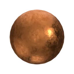 Aged Copper Procedural Material