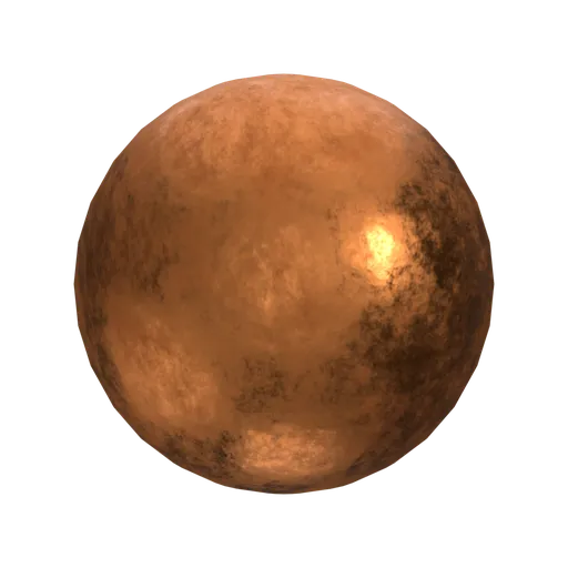 Aged Copper Procedural Material