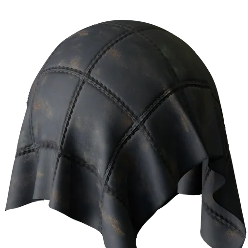 Stitched Cushion Leather Mat