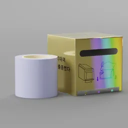 Tattoo Adhesive Film Roll Box