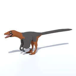 Low Poly Achillobator