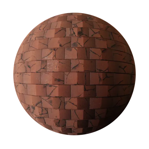 Angle Bricks Terracotta