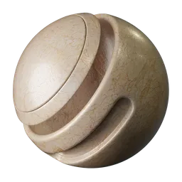 Oange textured Marble