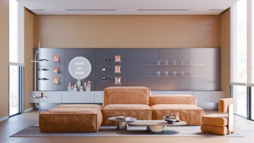 Modern home theater - cinema living room