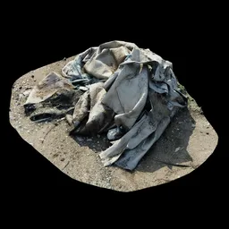 Scan broken clot dirt