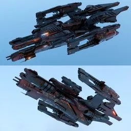 Spaceship Battlecruiser B