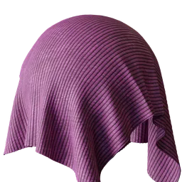 Pink Pleated Fabric