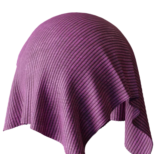 Pink Pleated Fabric