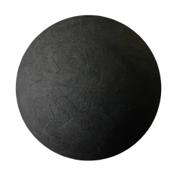 Cracked asphalt