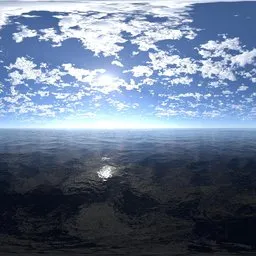 Bluesky cloud daytime