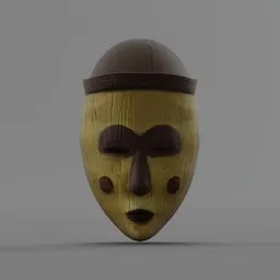 Tribe Mask yellow