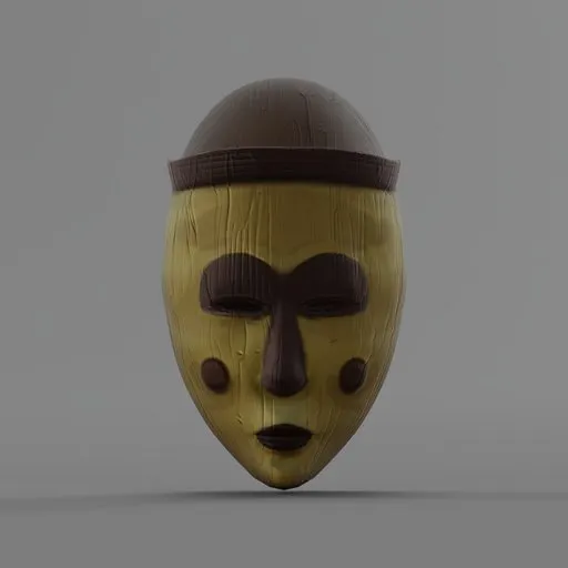 Tribe Mask yellow
