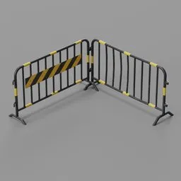 Crowd Control Barrier Work