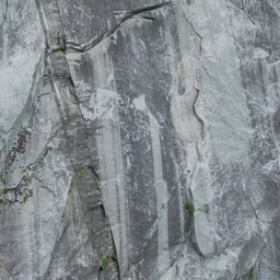 High-detail 3D model texture of a natural rock cliff face for Blender environment design.