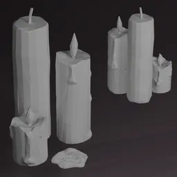 Fat candle