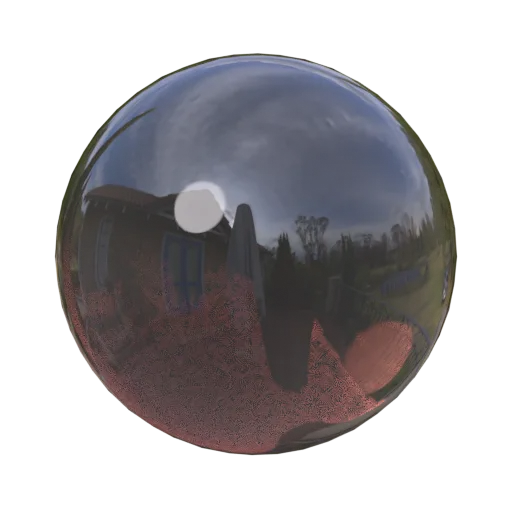High-quality brown glass PBR material with realistic volumetric light absorption, suitable for 3D rendering in Blender.