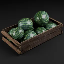 MK-Wooden Veggie & Fruit Crate-002