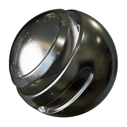 Scratched Rusty Steel