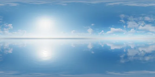 Bright Sky Reflection HDRI