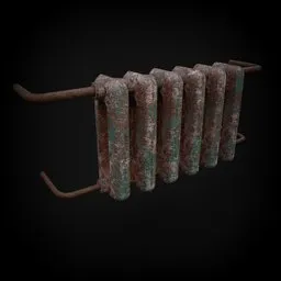 Old Cast Metal Radiator
