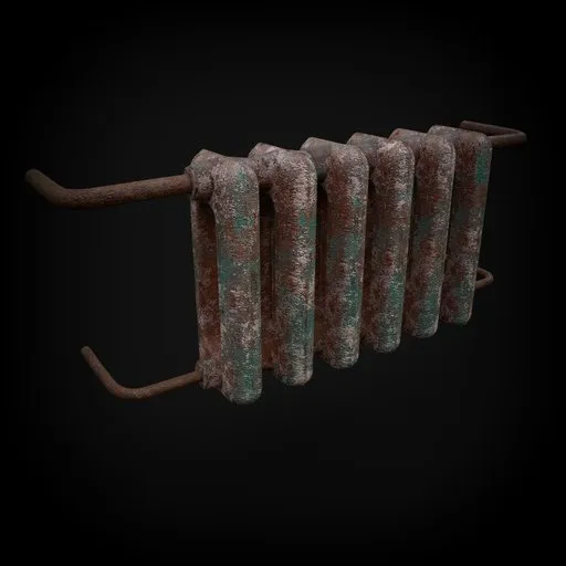 Old Cast Metal Radiator