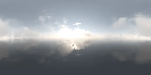 Powdery sky