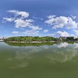 Green Lake Bluesky Cloud