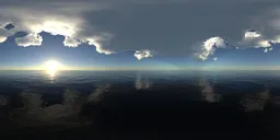 Highsky bluesea lake Sunset