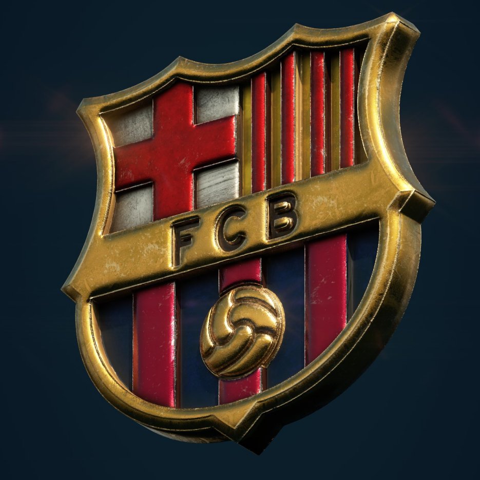 FC Barcelona FREE 3D Miscellaneous models BlenderKit