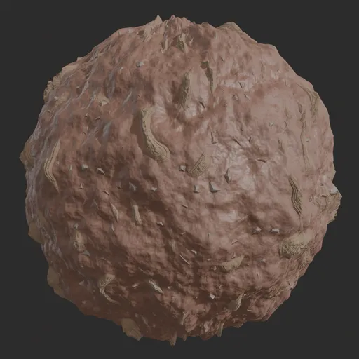 Procedural Ground With Trees Root