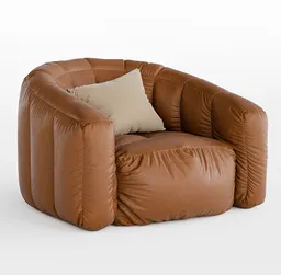 Boulder Leather Armchair