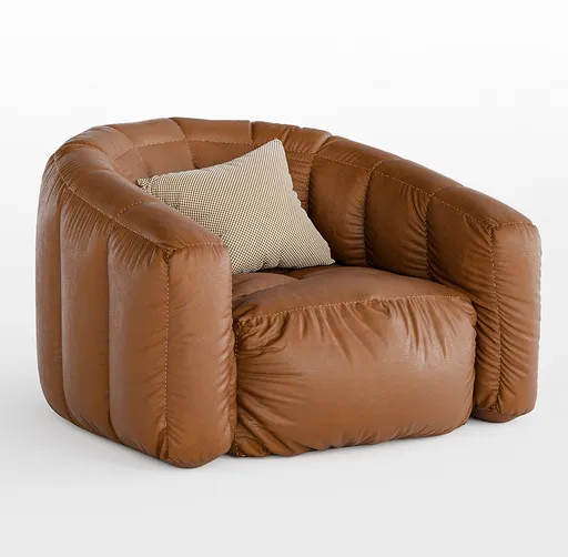 Boulder Leather Armchair