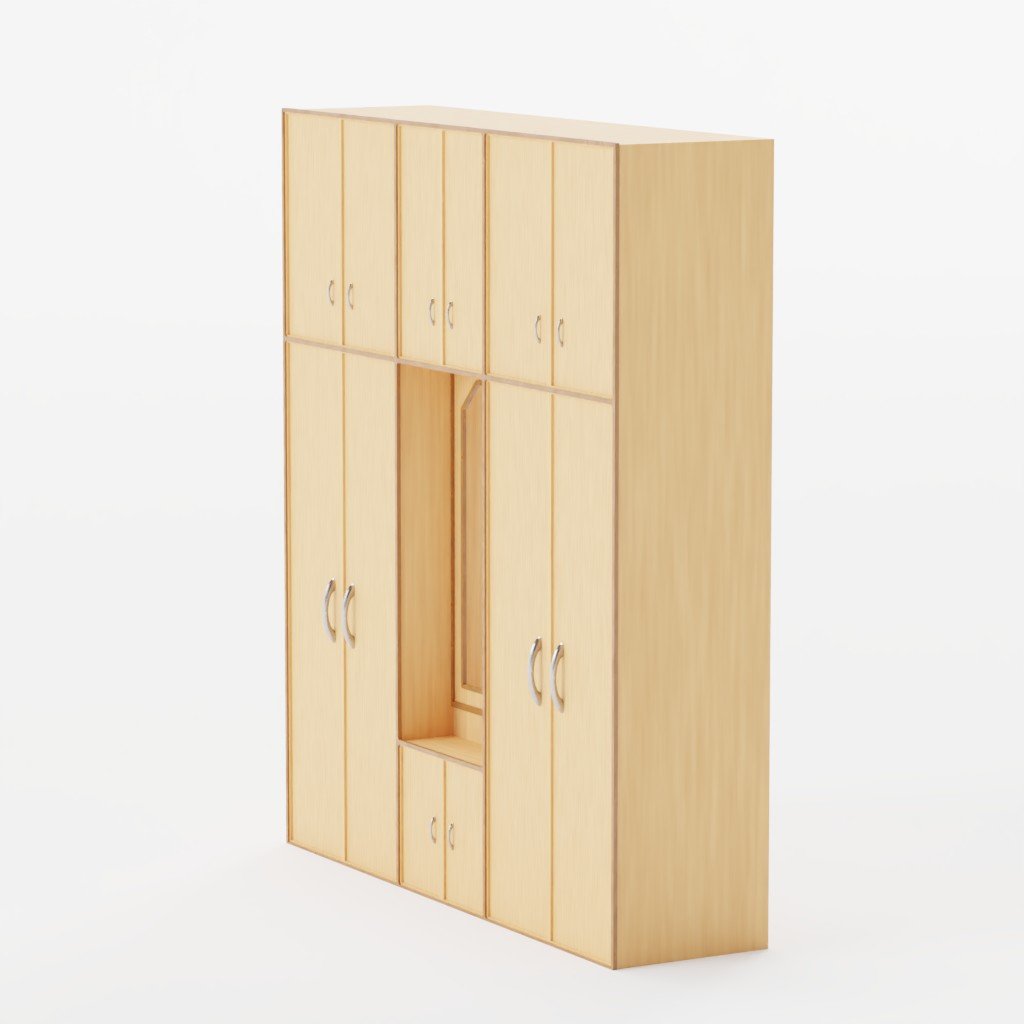 Cupboard Shelves 3D Models models BlenderKit