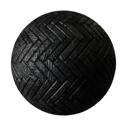 Slate Dark Floor Bricks