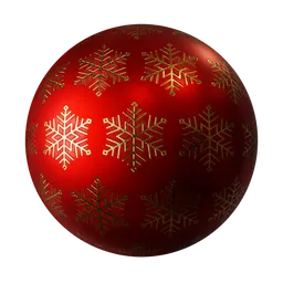 Christmas Decorative Ball Red