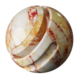 Cream Apricot Onyx Marble